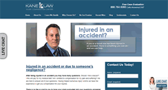 Desktop Screenshot of kanelawgroup.com